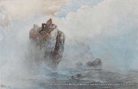 Tintagel Castle By Moonlight Legend Of King Museum Art Gallery