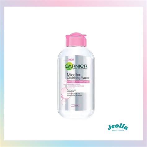 Jual GARNIER Micellar Cleansing Water Pink Blue BHA Biphase Oil