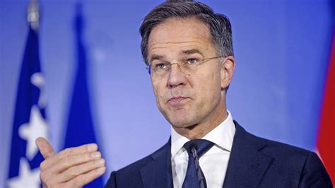 Mark Rutte wird NATO Generalsekretär