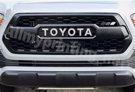 Toyota Tacoma Grille Emblem Replacement