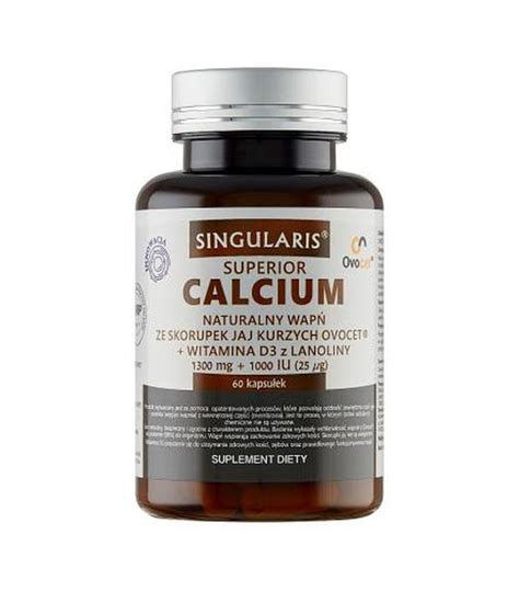 Singularis Superior Calcium Naturalny wapń ze skorupek jaj kurzych