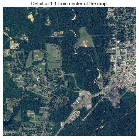 Aerial Photography Map of Brewton, AL Alabama