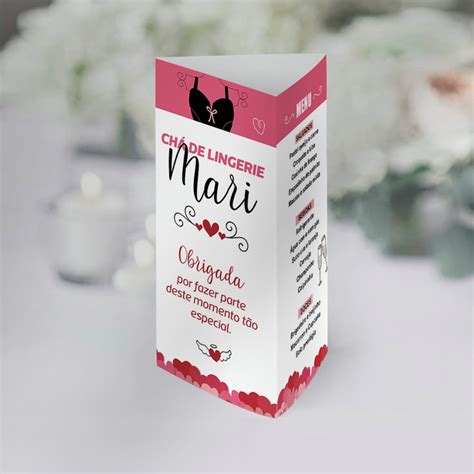 Display de Mesa Chá de Lingerie Elo Produtos Especiais