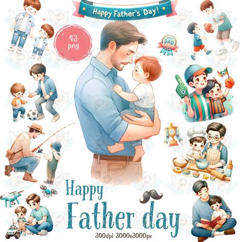 Father S Day Clipart Dad Clipart Super Dad Clipart Father Clipart