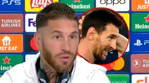 La Contundente Frase De Sergio Ramos Sobre Su Relación Con Messi En El Psg Es Mdz Online