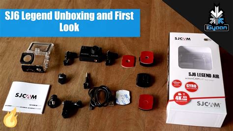 SJCAM SJ6 Legend Air 4k Action Camera Unboxing And Quick Look Budget