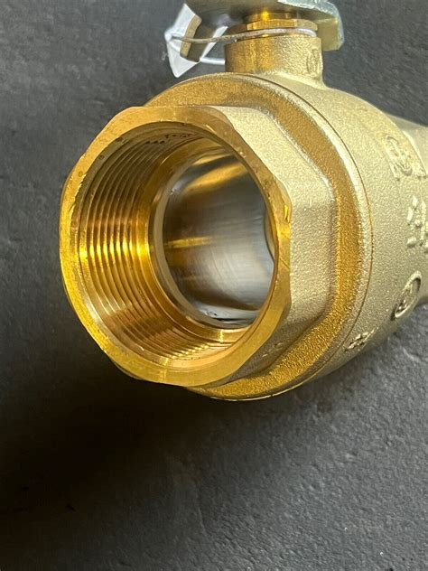 Milwaukee Valve Upba B Full Port Npt Lf Brass Ball Valve