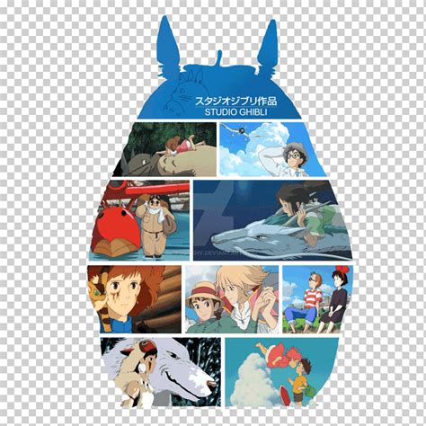 Estudio de camisetas de cine ghibli anime totoro póster Mi vecino