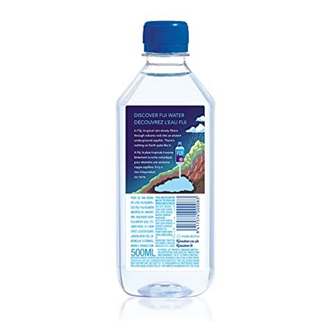 Fiji Water Natural Artesian Water Bottles 6 X 500 Ml Pack Of 4 Total