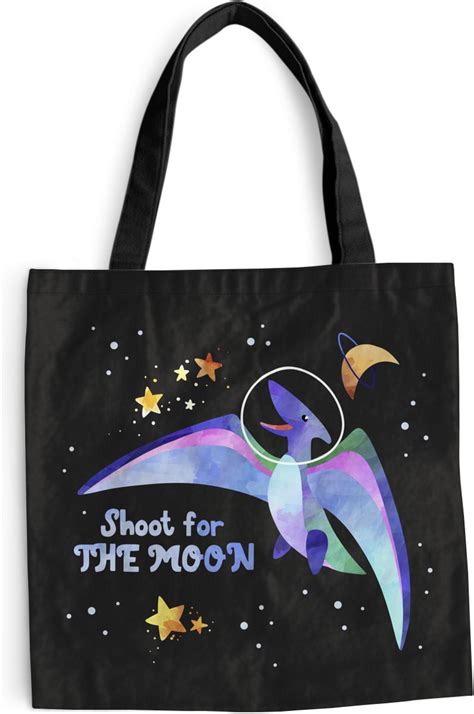 Schoudertas Strandtas Shopper Quotes Spreuken Shoot For The