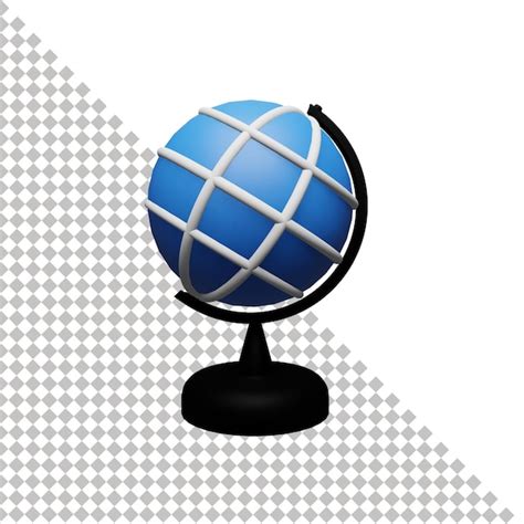 Premium Psd Globe 3d Icon