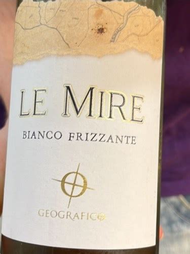 Geografico Le Mire Bianco Frizzante Vivino US