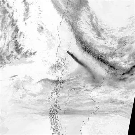 Ash Plume From Puyehue Cordón Caulle