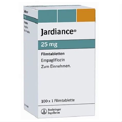 25 Mg Jardiance Tablet 100 X 1 Film Coated Tablets Boehringer