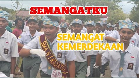 Gerak Jalan Indah Tingkat Sekolah Sekecamatan Kadatua Hut Ri Ke