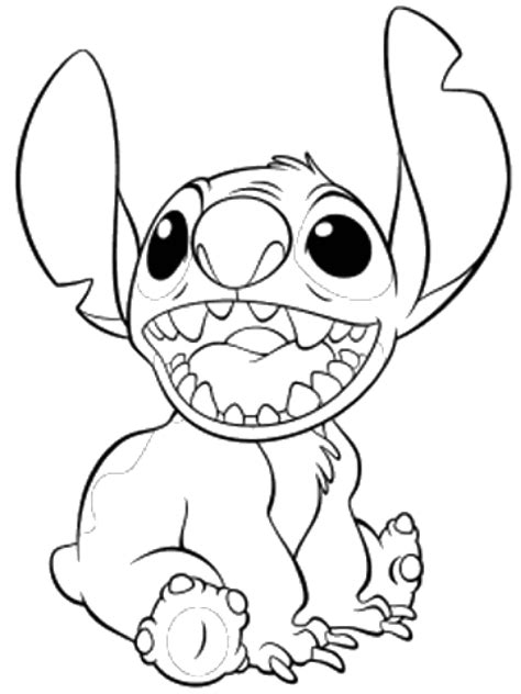 Stitch Disney Coloring Pages