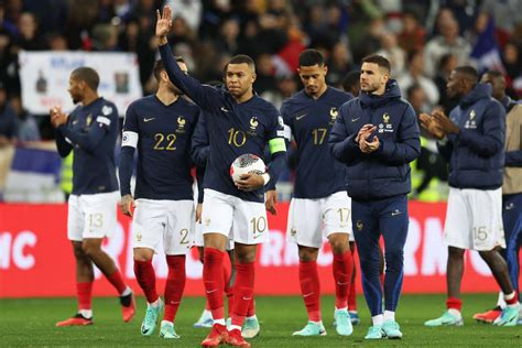 La France maintient sa deuxième place dans le classement FIFA l