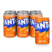 Fanta Orange Soda Fruit Flavored Soft Drink 12 Fl Oz Super 1 Foods