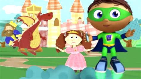 Super Why And Princess Gwennie Saves The Day Super Why S02 E09 Youtube