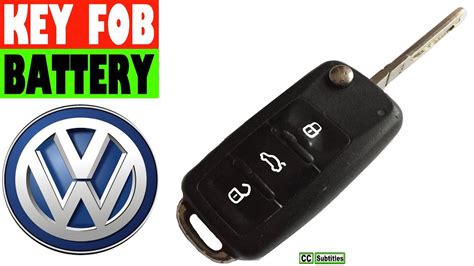 Introduce 72+ images replace volkswagen key fob battery - In ...