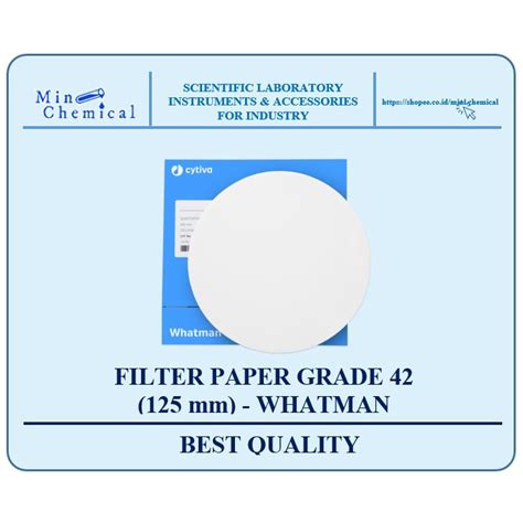 Jual Kertas Saring Filter Paper Grade Mm Whatman Shopee