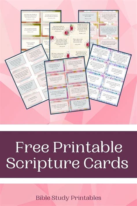 Scripture Cards About Anxiety Free Printable Artofit