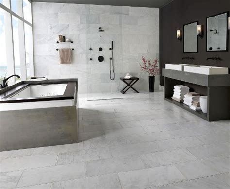 Arabescato Carrara 18x36 Polished Marble Tile