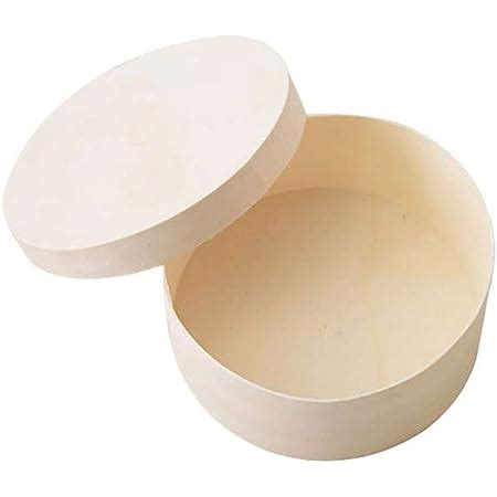 Amazon Ciieeo 18 8CM Unfinished Round Box DIY Round Unfinished