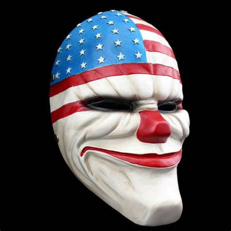 Original Desgn Payday 2 Dallas Mask High Grade Resin Masks