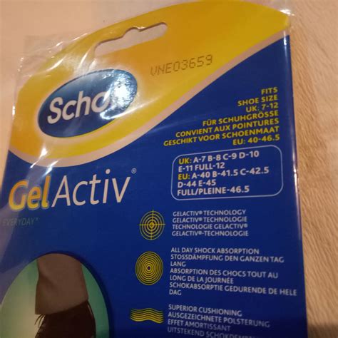 Scholl Gel Active Everyday Soles Men S Fashion Activewear On Carousell