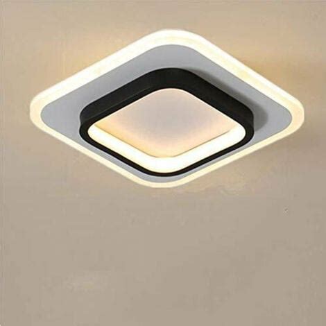 Plafones LED Plafones cuadrados Lamparas De Techo 22W 3500K para Baño