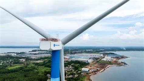 Qazaqgreen World News Mingyangs Mw Offshore Wind Turbine Stands