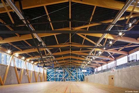 Halle Des Sports Des Verri S Saint G Ly Du Fesc Architecturale