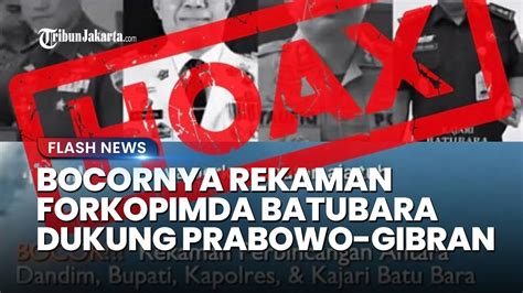 Heboh Bocor Rekaman Suara Forkopimda Batubara Serukan Pemenangan