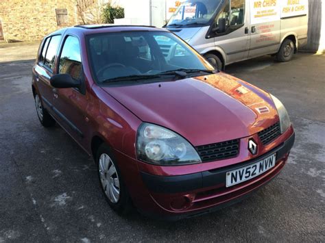 2002 RENAULT CLIO 1 2 EXPRESSION NEW MOT 90 000 MILES In