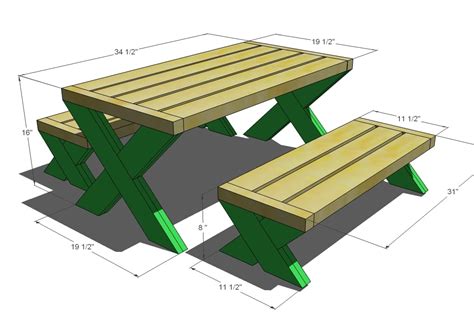 How Wide Is A Picnic Table Bench | Brokeasshome.com