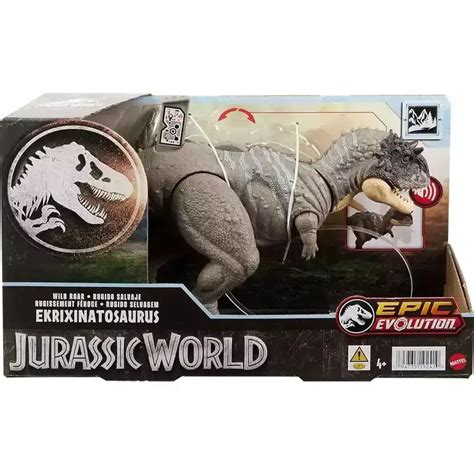 Mattel Jurassic World Epic Evolution Wild Roar Ekrixinatosaurus Htk70 Nerdom