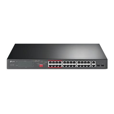 Compra Switch TP Link Fast Ethernet 24 Puertos PoE 2x SFP TL