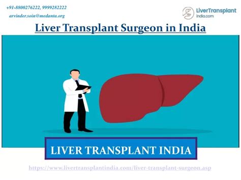 Ppt Top Liver Transplant Surgeon In India Powerpoint Presentation