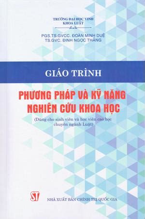 Giáo trình phương pháp và kỹ năng nghiên cứu khoa học