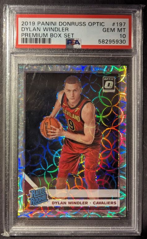 2019 20 Donruss Optic 197 Dylan Windler RC 21 249 PSA 10 EBay