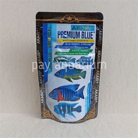 Jual Akari Premium Blue CichlidTropical 100Gram Pelet Cichlid Shopee