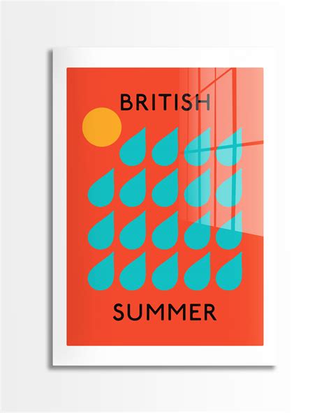 British Summer Acrylic Glass Jj Prints