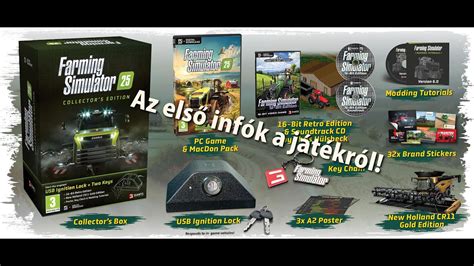 Farming Simulator Els Hivatalos Inf K Rak Collectors Edition