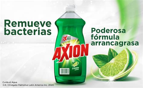 Axion Lavatrastes Líquido Limón 100 Efectivo Arrancagrasa 900 Ml