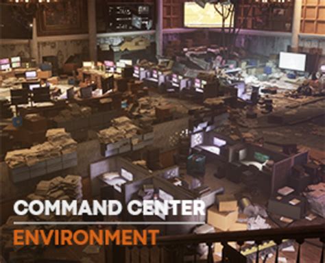 Command Center Interior Environment - FlippedNormals