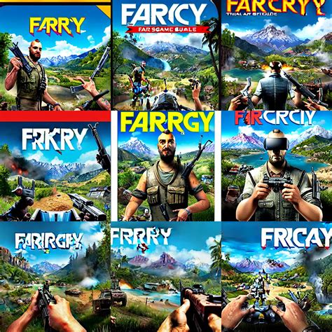 Far Cry Game 1 2 Vr Version Realistic Photo Of Title Stable