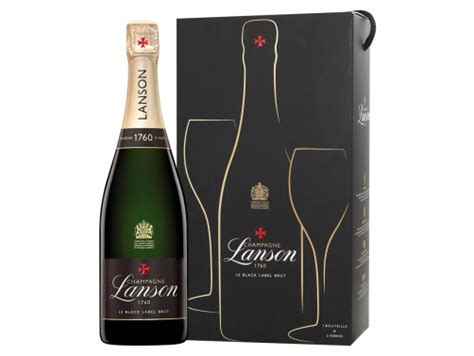 Champagne Lanson Le Black Label Brut Gift Box