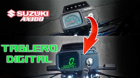 Tablero De Instrumentos Digital Para Suzuki Ax Youtube