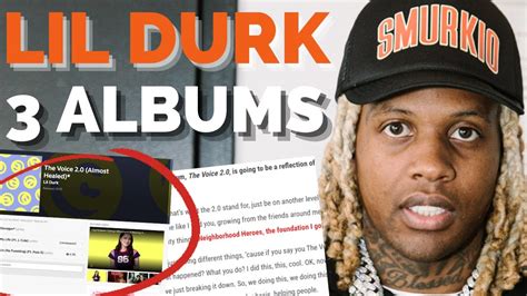 LIL DURK CONFIRMS 3 NEW ALBUMS The Voice 2 0 No Auto Durk